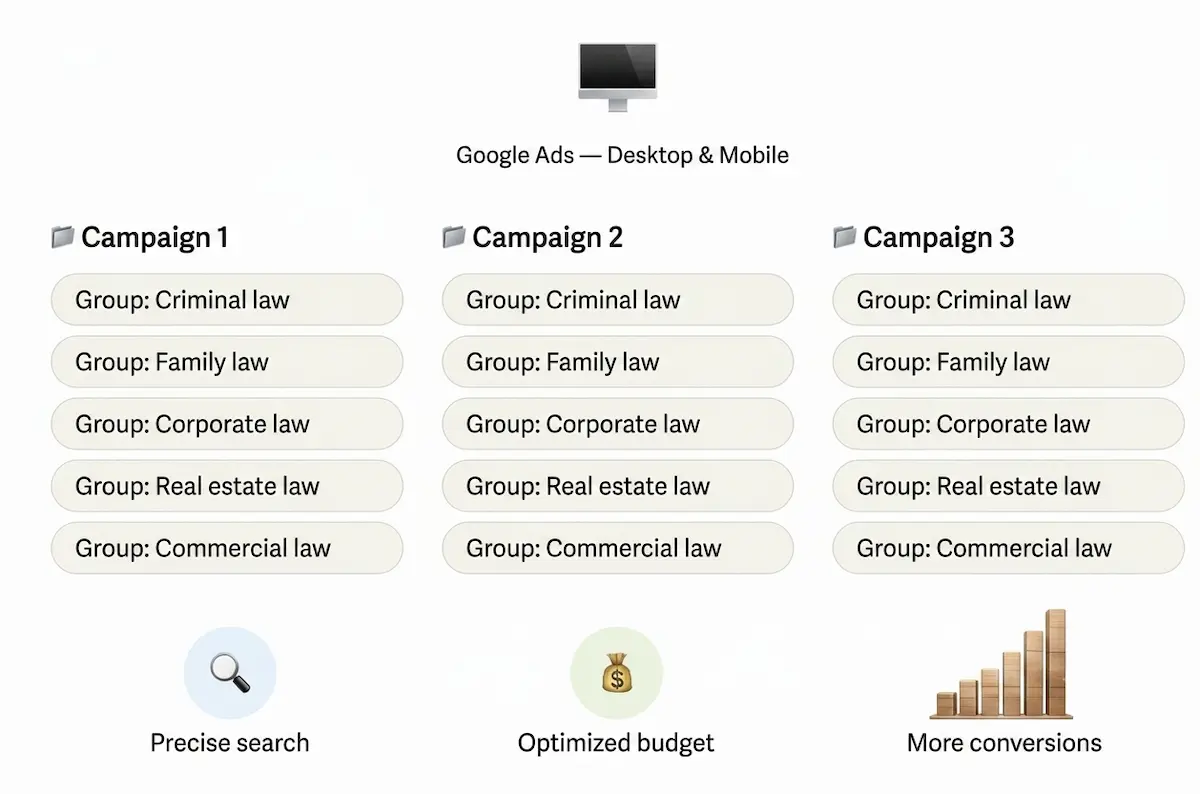 Law Firm Google Ads